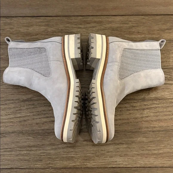 [Timberland] Courmayeur Valley Chelsea Leather Boots w/ Herringbone Women’s 10 - Picture 7 of 12